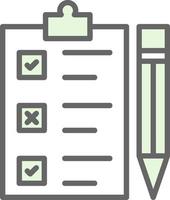 Task List Vector Icon Design