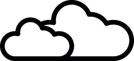 diseño de icono de vector de nube