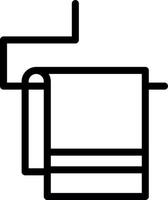 Towel Vector Icon Design