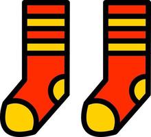 Socks Vector Icon Design