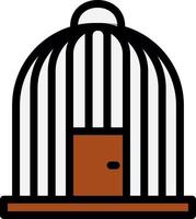 Cage Vector Icon Design