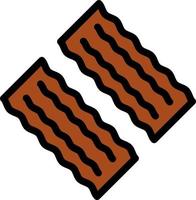 Bacon Vector Icon Design