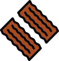 Bacon Vector Icon Design