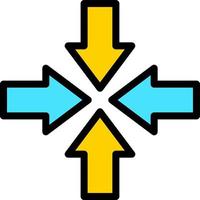 Minimize Vector Icon Design