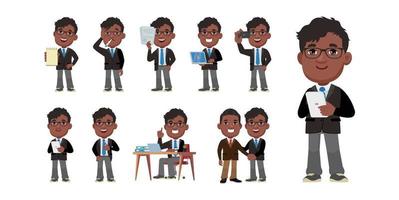 personas con diferentes poses. vector