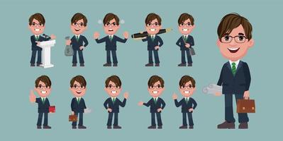 personas con diferentes poses. vector