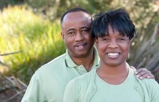 Attractive Happy African American Couple photo