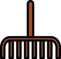 Rake Vector Icon Design