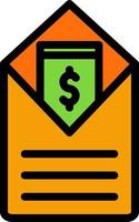 Salary Vector Icon Design