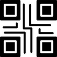 diseño de icono de vector de código qr