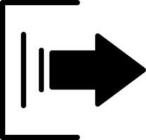 Logout Vector Icon Design