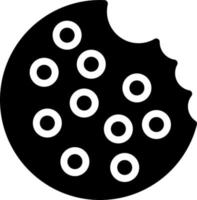 Cookie Vector Icon Design