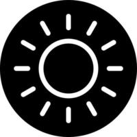 Brightness Vector Icon Design