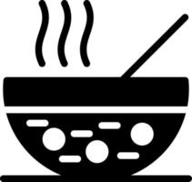 diseño de icono de vector de sopa