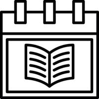 diseño de icono de vector de libro