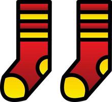 Socks Vector Icon Design