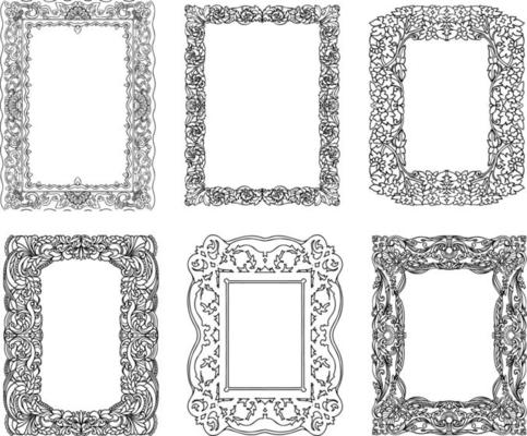 6 Decorative frames
