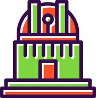 Observatory Vector Icon Design