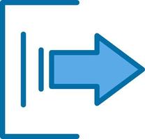 Logout Vector Icon Design