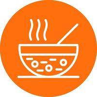 Soup Vector Icon Design