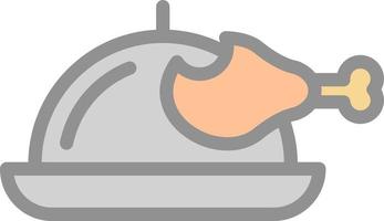 Dish Vector Icon Design