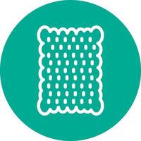 Biscuit Vector Icon Design