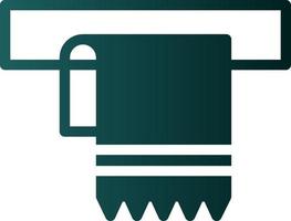 Towel Vector Icon Design