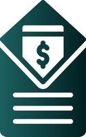 Salary Vector Icon Design