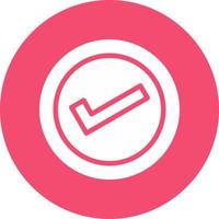Checkmark Vector Icon Design