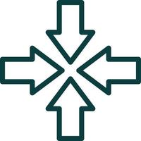 Minimize Vector Icon Design