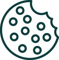 Cookie Vector Icon Design