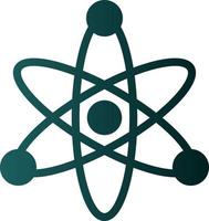 diseño de icono de vector de átomo