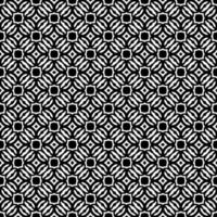Black and white seamless pattern texture. Greyscale ornamental graphic design. vector