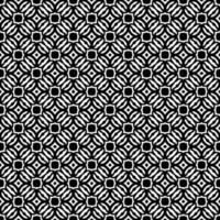 Black and white seamless pattern texture. Greyscale ornamental graphic design. vector