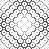 Black and white seamless pattern texture. Greyscale ornamental graphic design. vector