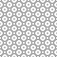 Black and white seamless pattern texture. Greyscale ornamental graphic design. vector