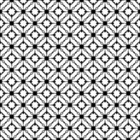 Black and white seamless pattern texture. Greyscale ornamental graphic design. vector