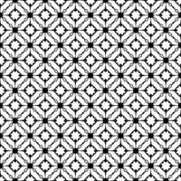 Black and white seamless pattern texture. Greyscale ornamental graphic design. vector