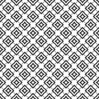 Black and white seamless pattern texture. Greyscale ornamental graphic design. vector