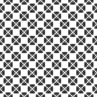 Black and white seamless pattern texture. Greyscale ornamental graphic design. vector