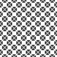 Black and white seamless pattern texture. Greyscale ornamental graphic design. vector