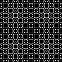 Black and white seamless pattern texture. Greyscale ornamental graphic design. vector