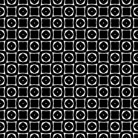 Black and white seamless pattern texture. Greyscale ornamental graphic design. vector