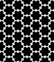 Black and white seamless abstract pattern. Background and backdrop. Grayscale ornamental design. vector