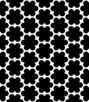 Black and white seamless abstract pattern. Background and backdrop. Grayscale ornamental design. vector