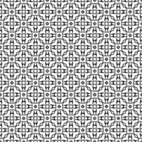 Black and white seamless pattern texture. Greyscale ornamental graphic design. vector