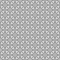 Black and white seamless pattern texture. Greyscale ornamental graphic design. vector