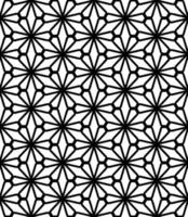 Black and white seamless abstract pattern. Background and backdrop. Grayscale ornamental design. vector