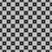 Black and white seamless pattern texture. Greyscale ornamental graphic design. vector