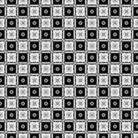 Black and white seamless pattern texture. Greyscale ornamental graphic design. vector